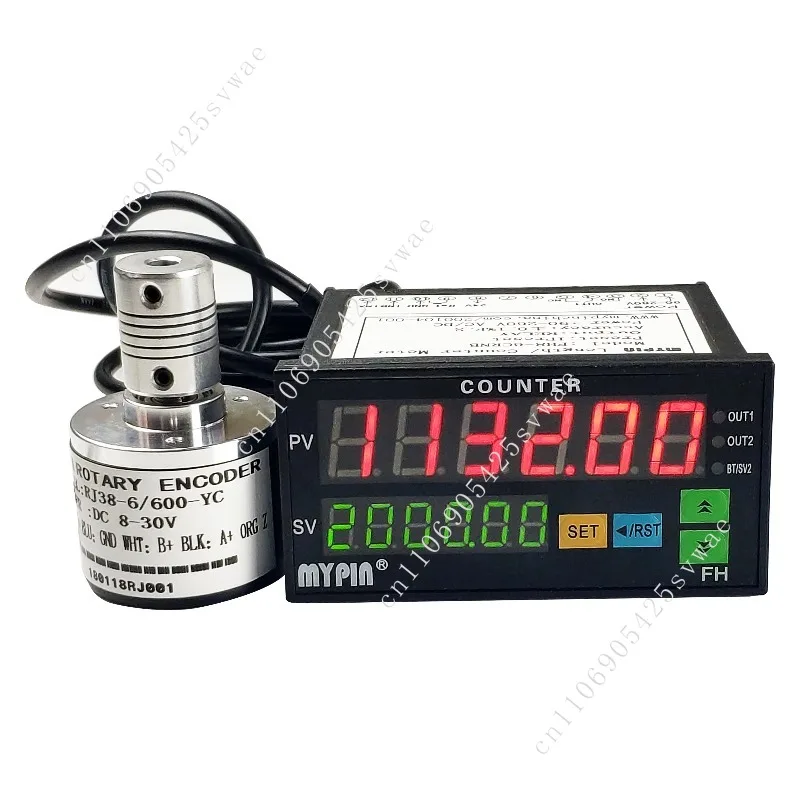 

New Mypin(FH8-6CRRB) 6 Digit Digital Counter Meter.wire Measuring Counter,cable Length Measuring Meter