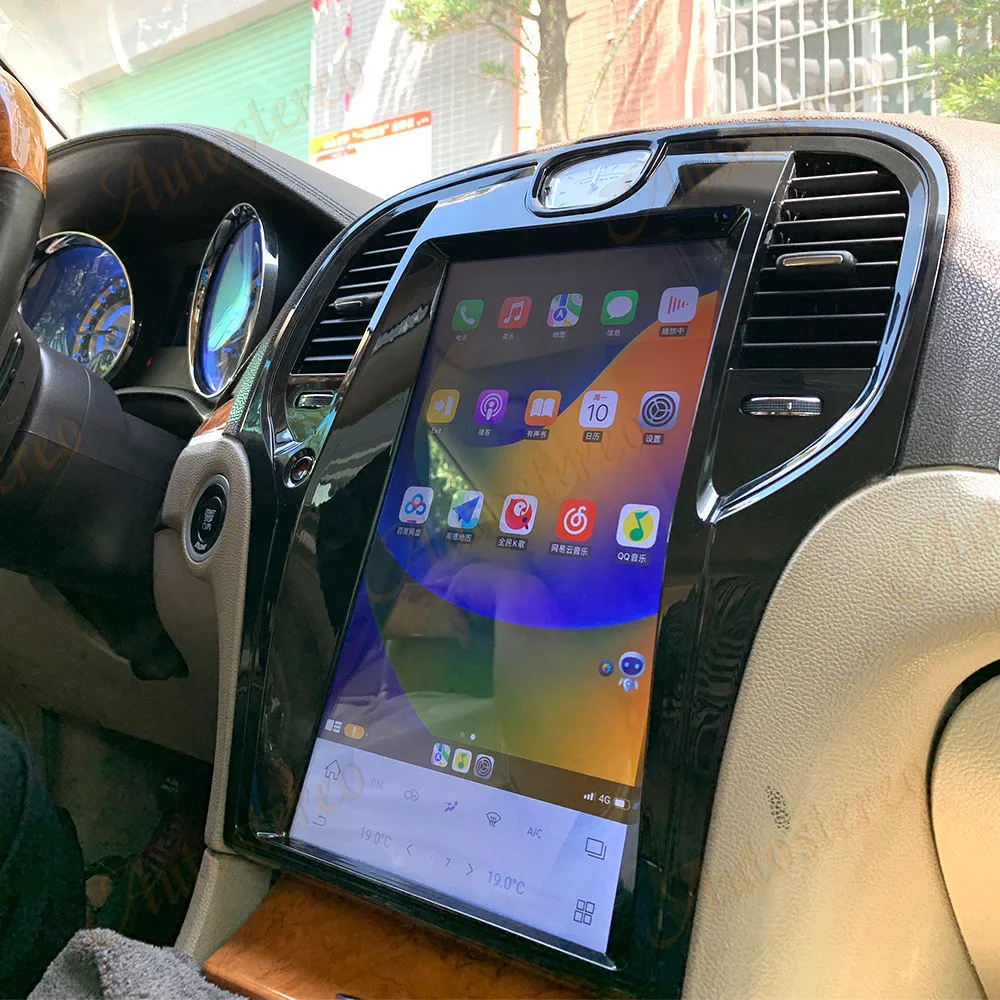 Android Carplay For Chrysler 300C 300S 2013-2019 Car GPS Navigation Stereo Head Unit Multimedia Player Auto Radio Carplay