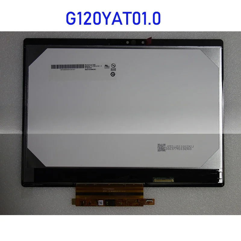 G120YAT01.0 12.0 Inch LCD Display Screen Panel Original and Brand New Fully Tested