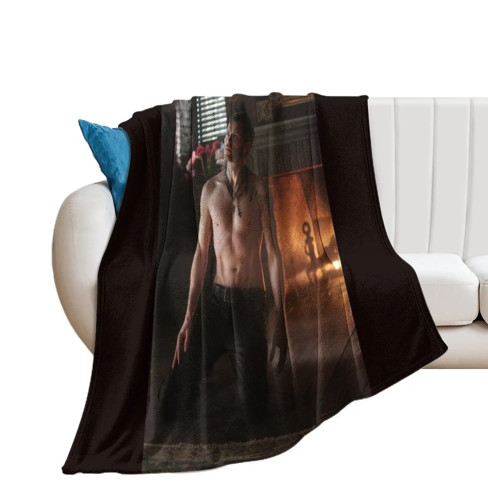 

klaus mikaelson Throw Blanket Soft Big blankets and throws wednesday Blankets