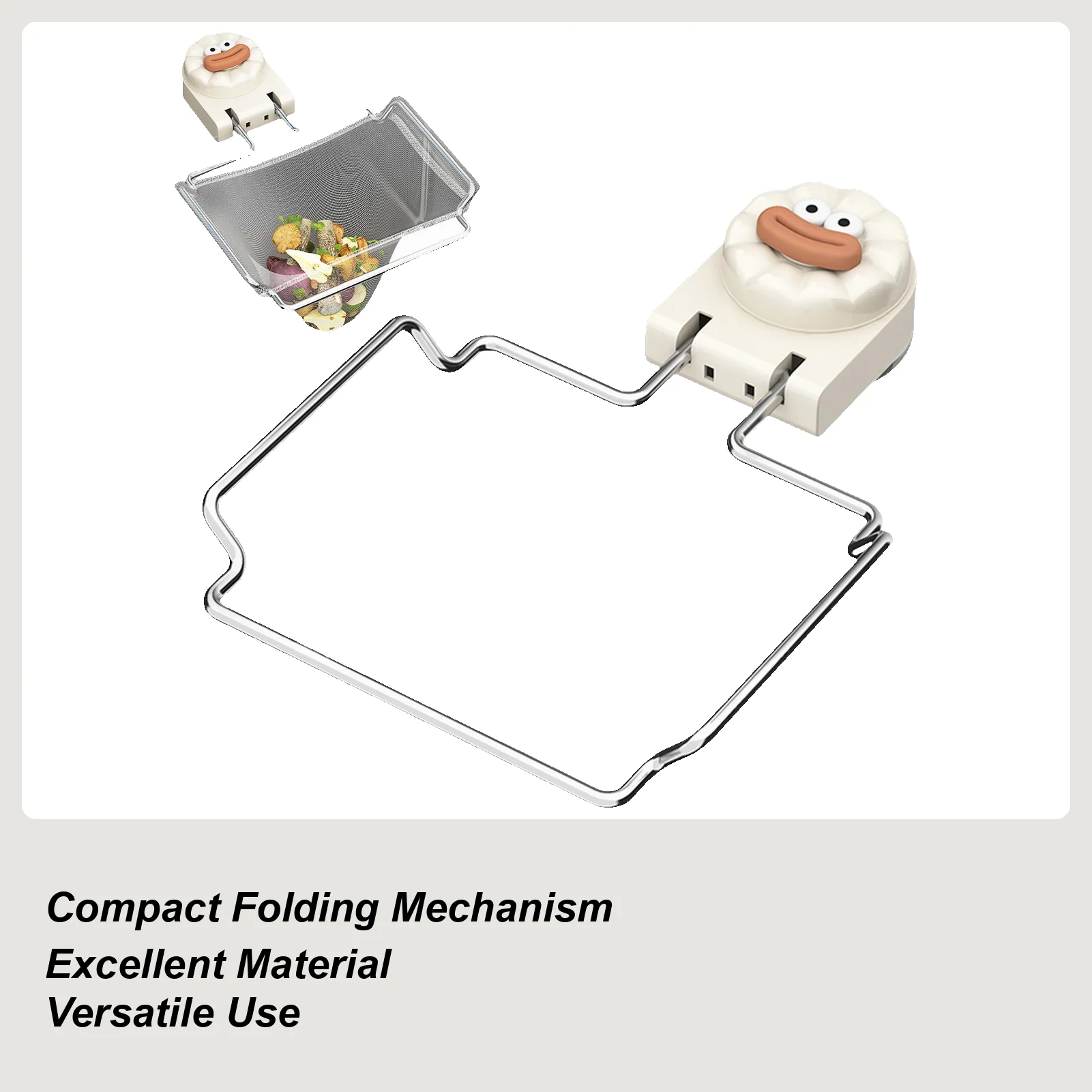 

Ситечко для раковины, корзина, складной фильтр для еды, ситечко для раковины с 50, сетчатые фильтрующие пакеты для домашней кухни, ванной комнаты, дома