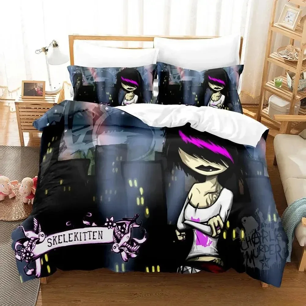 

Charlie Murder Bedding Set Single Twin Full Queen King Size Bed Set Adult Kid Bedroom Duvet cover Sets Anime parure de lit Bed