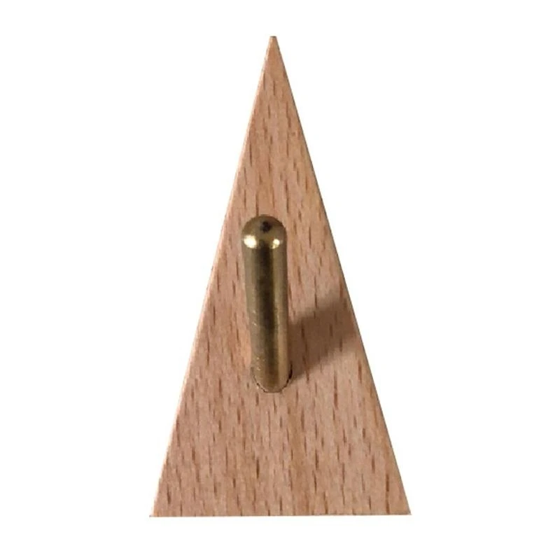 Ropa madera sólida nuez colgilla colgilla montada en pared decorativa para llave para soporte llave bufanda