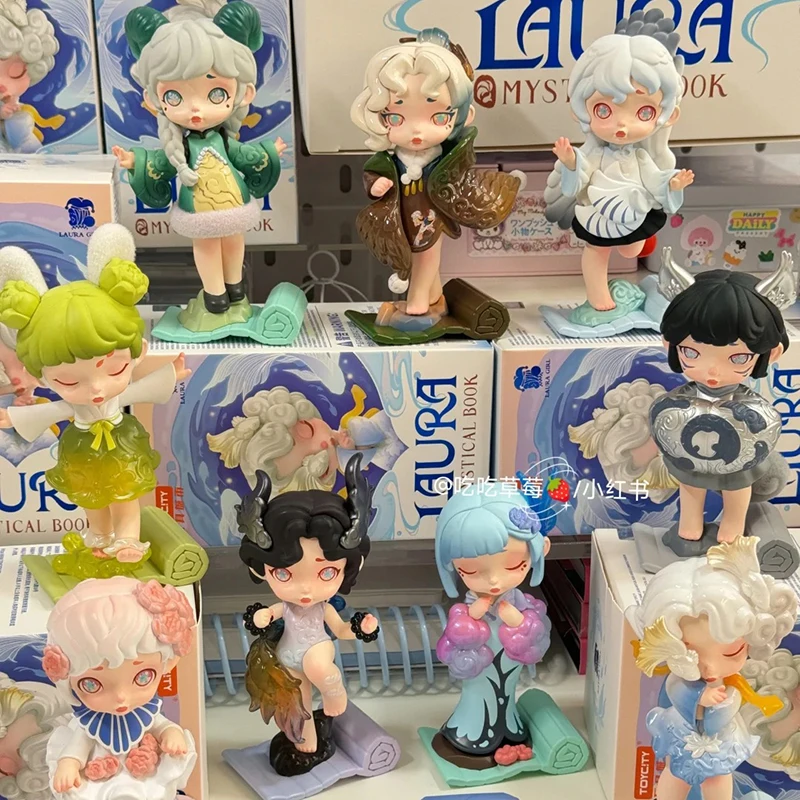 

Laura Mystical Book Series слепая коробка игрушки кукла беспокойство сумка милая аниме фигурка загадочная коробка настольные украшения подарочная коллекция подарок