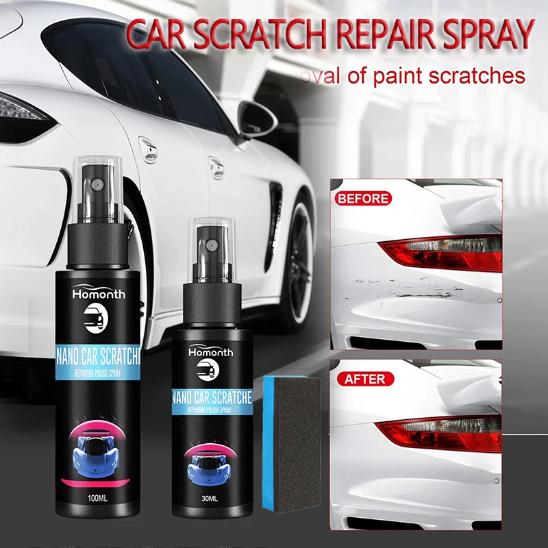 

100 мл средство для ремонта автомобильных царапин, ремонт автомобильных царапин, очистка, ремонт, обслуживание, осветление, уход, наборы распылителей для поверхности краски