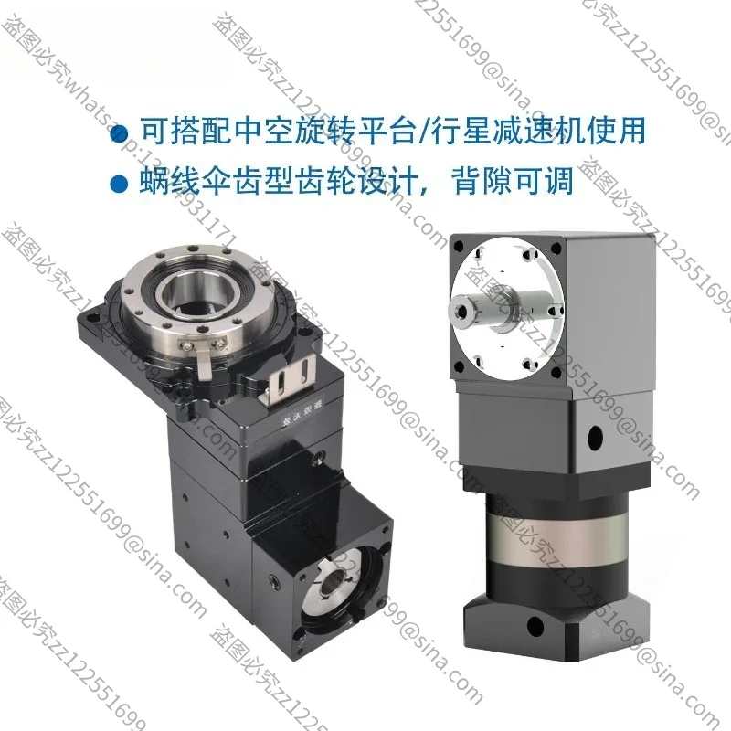 Suitable for Precision Planetary Gear Reducer Servo Stepper Motor DR42 60 Hole Output 90 Degree Right Angle Commutator