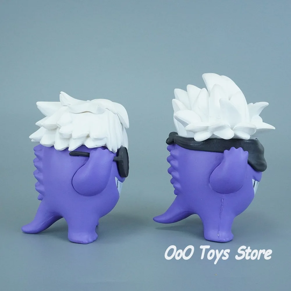 أنيمي بوكيمون الشكل Gengar تأثيري جوجو ساتورو عمل أرقام البلاستيكية جمع نموذج لعب للأطفال هدايا 8-9 سنتيمتر #5