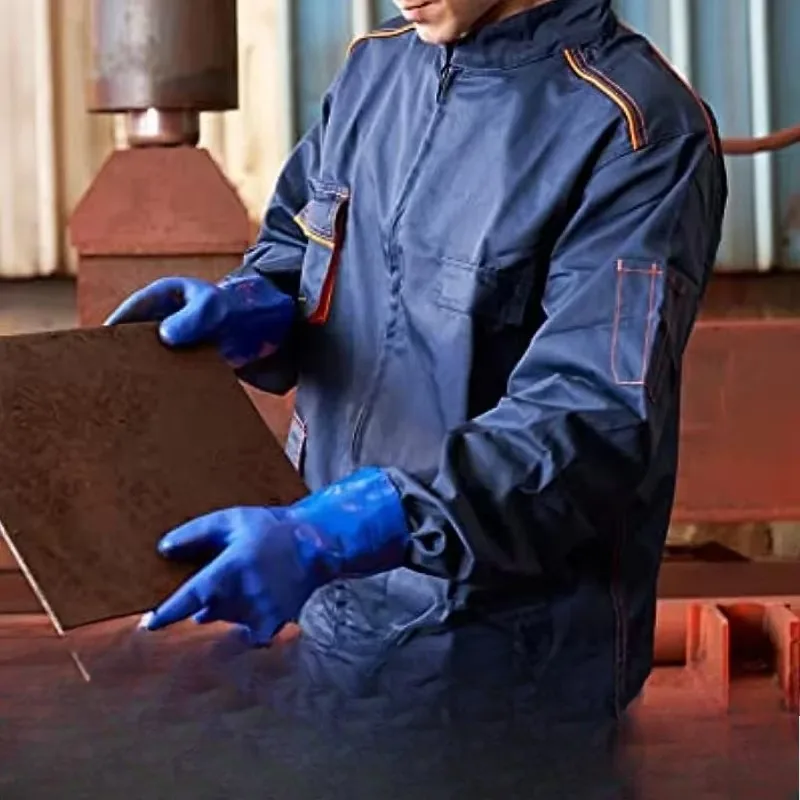 Industrial Chemical-Resistant Gloves, Thickened, Anti-slip, Oil-resistant, Acid-resistant Protection image 3