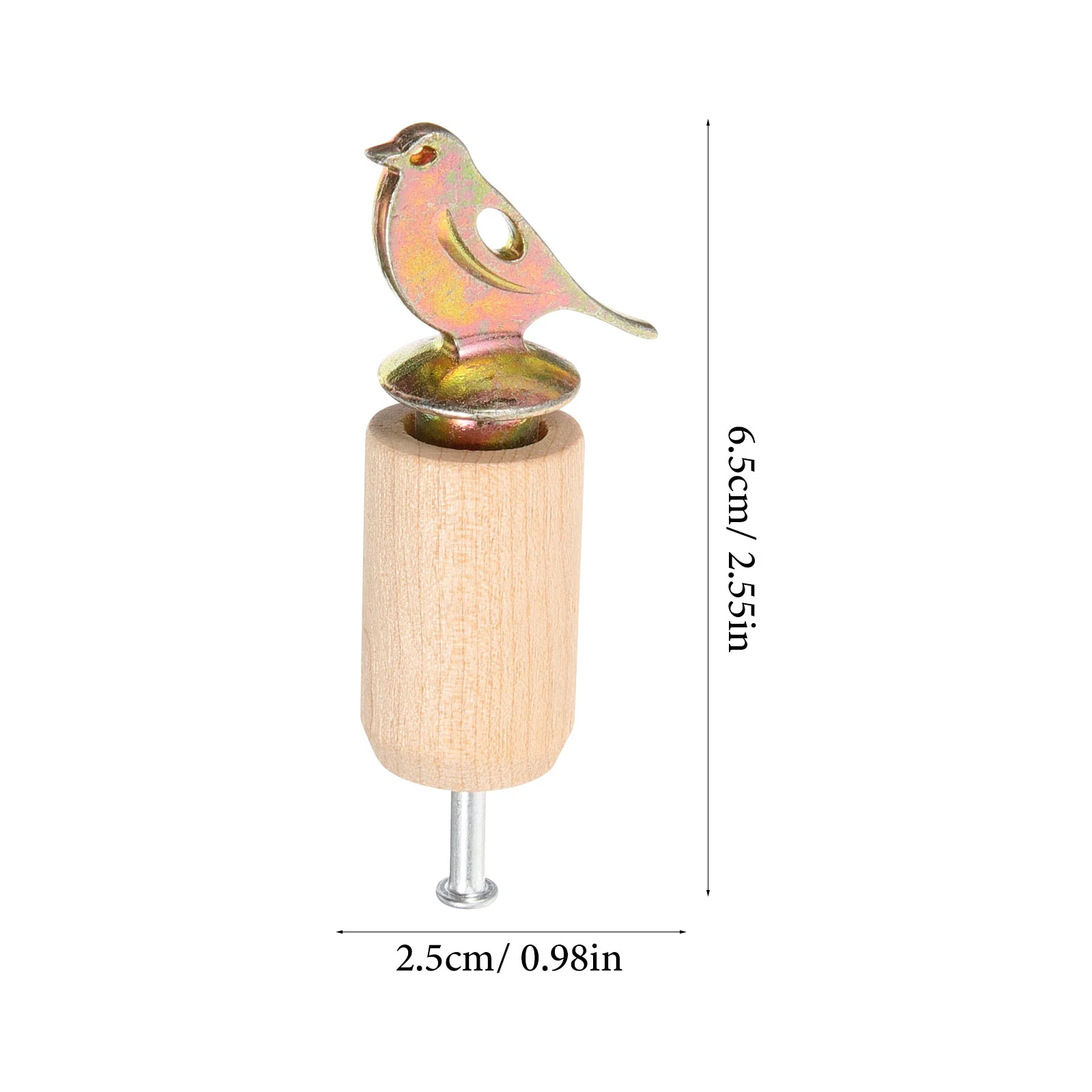 Bird Whistle Toy Tweeting Call for Practice Aldult Friends Funny Metal Toddler Outdoor Activities