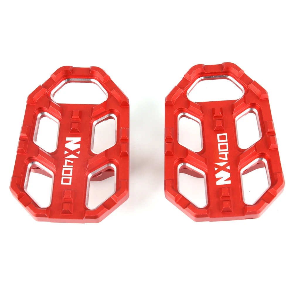 For Honda NX400 NX500 NX 400 500 NX400/500 2023 2024 2025 Motoecycle Accessories Billet Footrest Wide Pedals Pedal Rest Footpegs