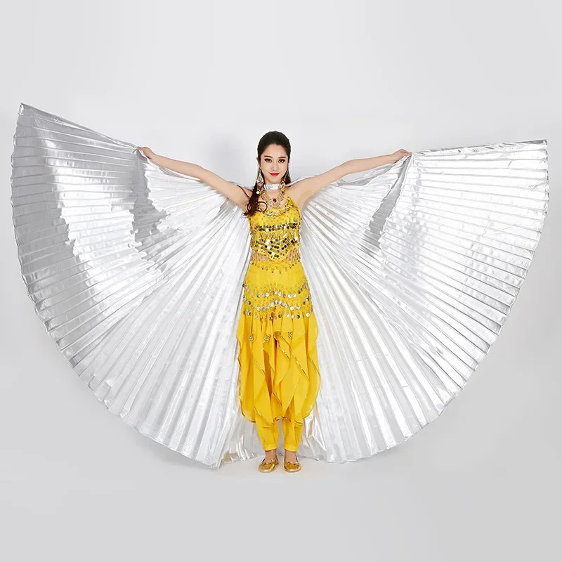 13 Colors Egypt Isis Belly Dance Wings Stage Dancing Wing Hot New Indian Dance Women Bellydance 1pc Wing For Dance Performance