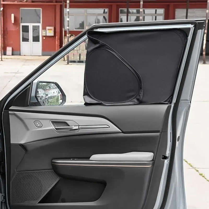 

Car Black Window Privacy Sunshade Auto Anti-UV Heat Insulation Protect Cover Interior Accessory For KIA EV5 OV 2024-Present