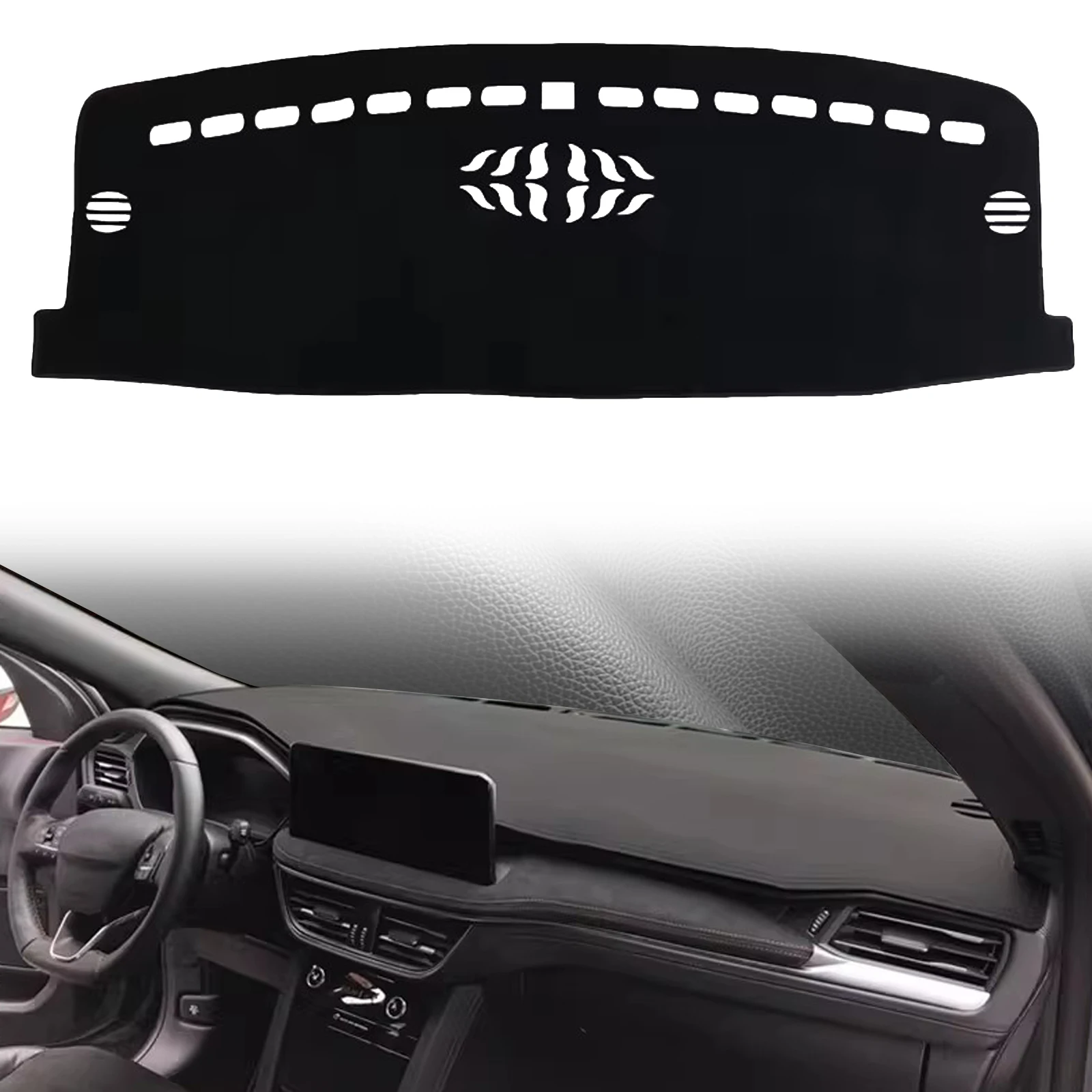 

for Ford Escape Kuga MK4 2020-2024 Car Dashmat Dashboard Cover Pad DashMat Sunshade Protective Carpet Accessories