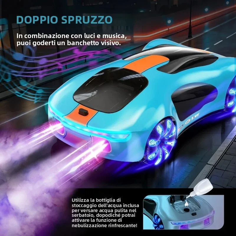 Auto giocattolo telecomandata JJRC, stile auto a nuova energia, piena di scienza e tecnologia, dotata di stazione di ricarica (senza accumulo di energia)
