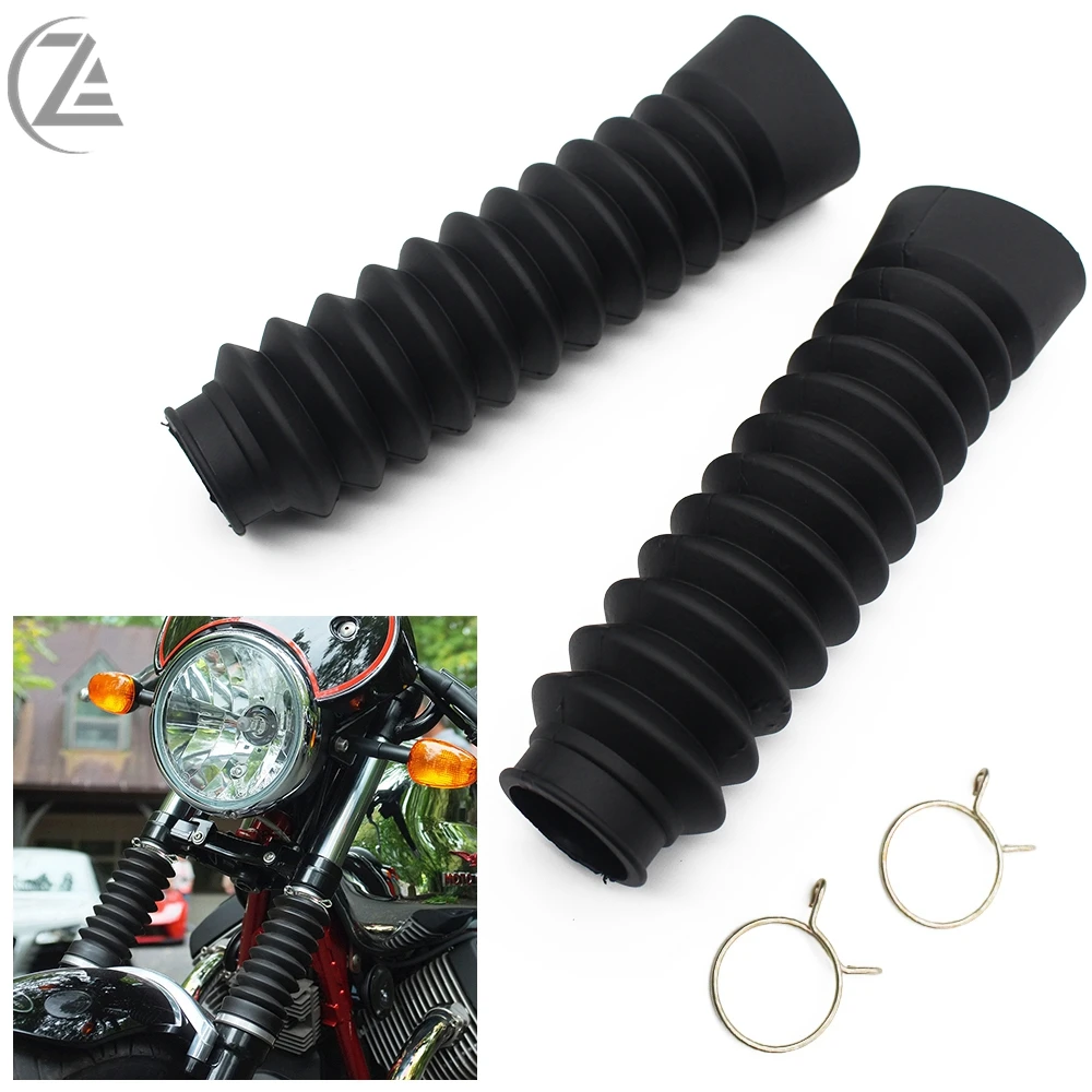 

ACZ Motorcycle Front Fork Rubber Cover Cap Shock Absorber Anti-Dust Seal Dust Proof Sleeve for Honda CG125 CG 125 125cc