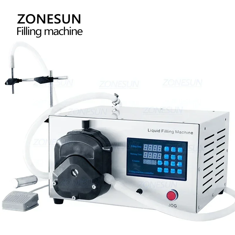 

ZONESUN ZS-YTPPR1 Машина для розлива жидкостей с высокой скоростью потока 10 л/мин для воды, масла, пигментов, чернил, клея, упаковки в бутылки