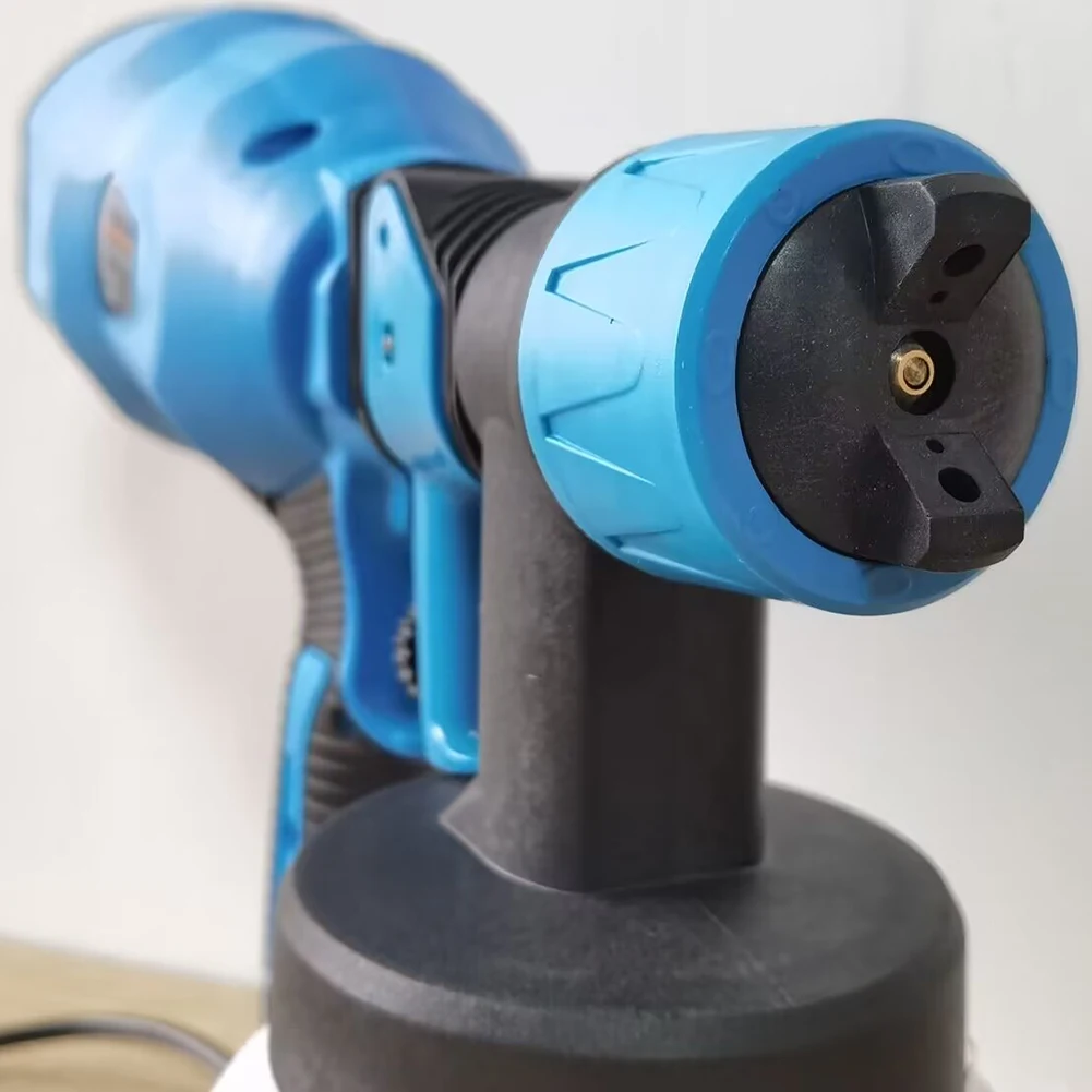 HVLP 850W pistolet de pulvérisation électrique Portable pulvérisateur de peinture au Latex industriel amélioration de l'habitat pistolet de pulvérisation électrique Rechargeable