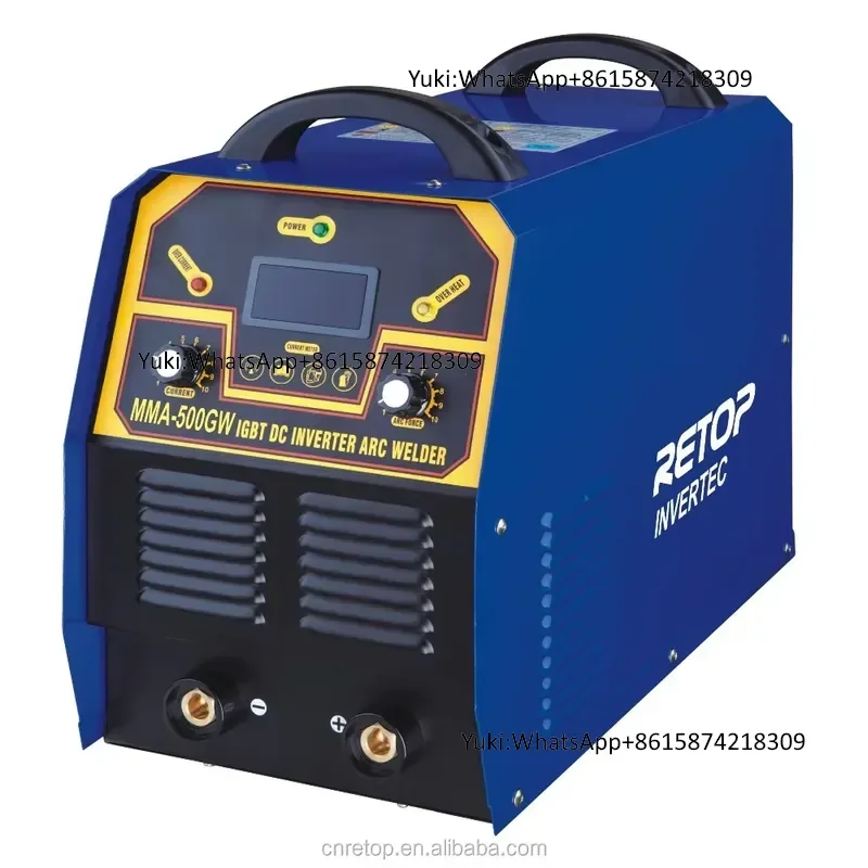 MMA-500GW Inverter DC 500 Amp Used DC Motor Welding Machine