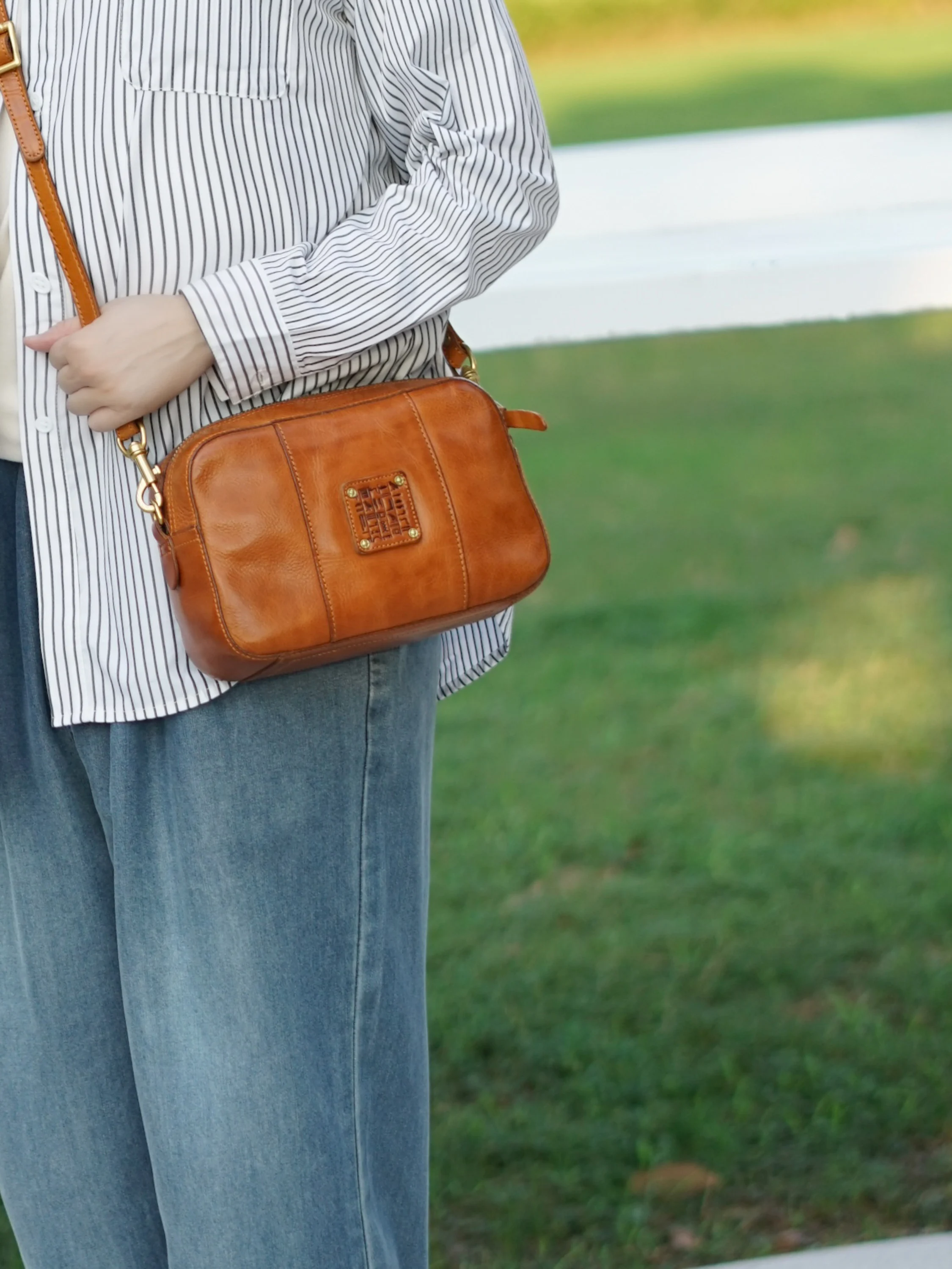 

Organizer designer real cow leather woven ladies messenger bag vintage casual luxury genuine leather women's shoulder bag