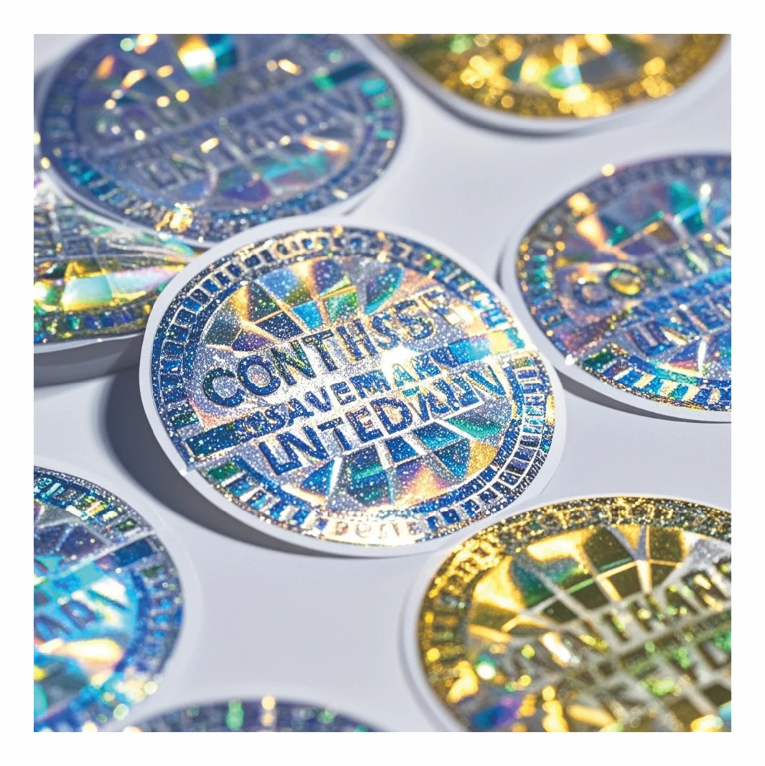 Professional Factory Made Hologram Stickers Custom Made Warranty Stickers Made In China