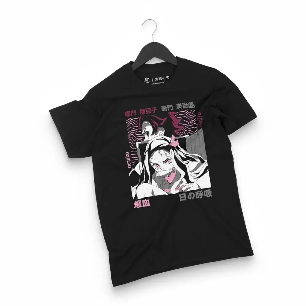 Tanjiro & Nezuko - Slayer's Dynamic Duo Tee | Demon Slayer Anime |DEMONS005