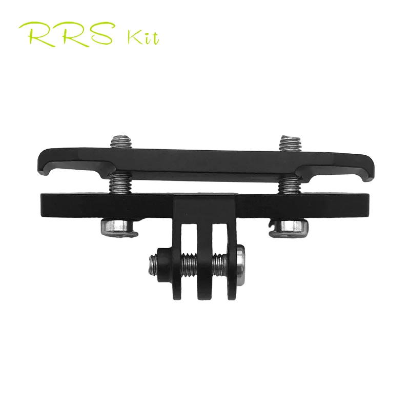 RRSKIT For Magicshine RN120 Tail Light Holder Double Hole Adapter Gopro Seat Cushion Bow Mounting Bracket Angle Adjustment