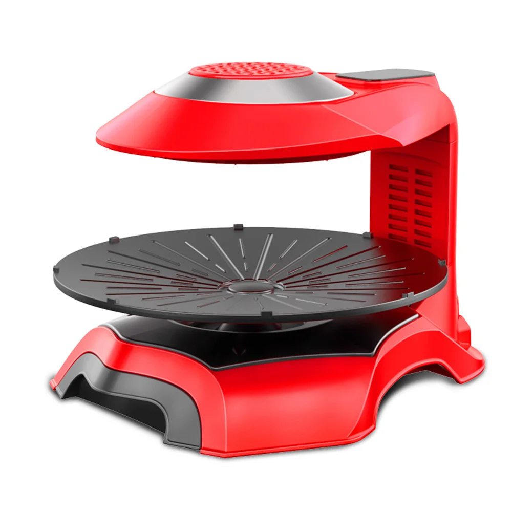 バーベキューグリル自動回転バーベキューマシン無煙電気グリル1400w 220V、110V