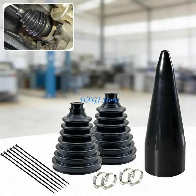 

37JE High Durability Silicone CV Joint Dust Cover Repair For Universal Automotive Applications With Easy Installation Guide