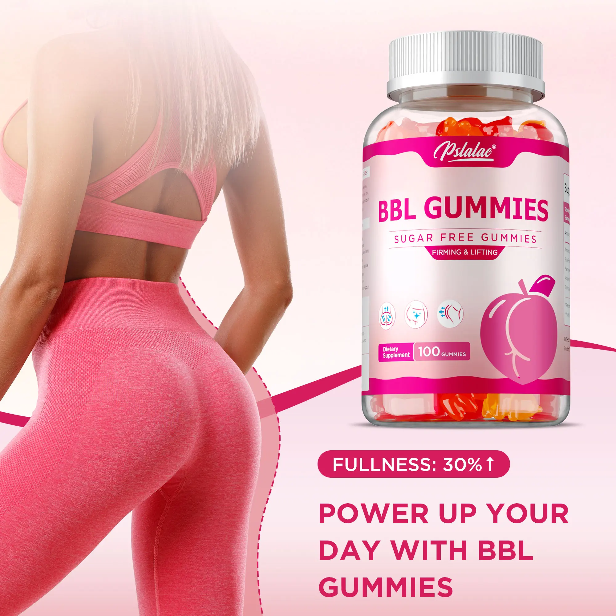 BBL Gummies - Big Butt, Manage Body Shape, Improve Appearance, Increase Confidence, Sculpt Your Butt and Hips