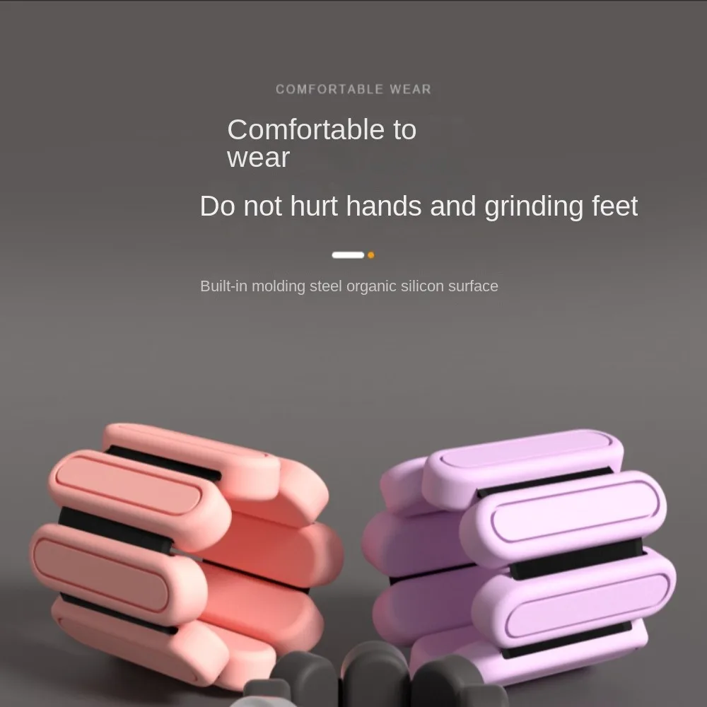 

New Exercise Gear Sandbag Weight Bracelet Silicone Fitness Equipment Wrist Band Adjustable Wrist Weight Bracelet outdoor