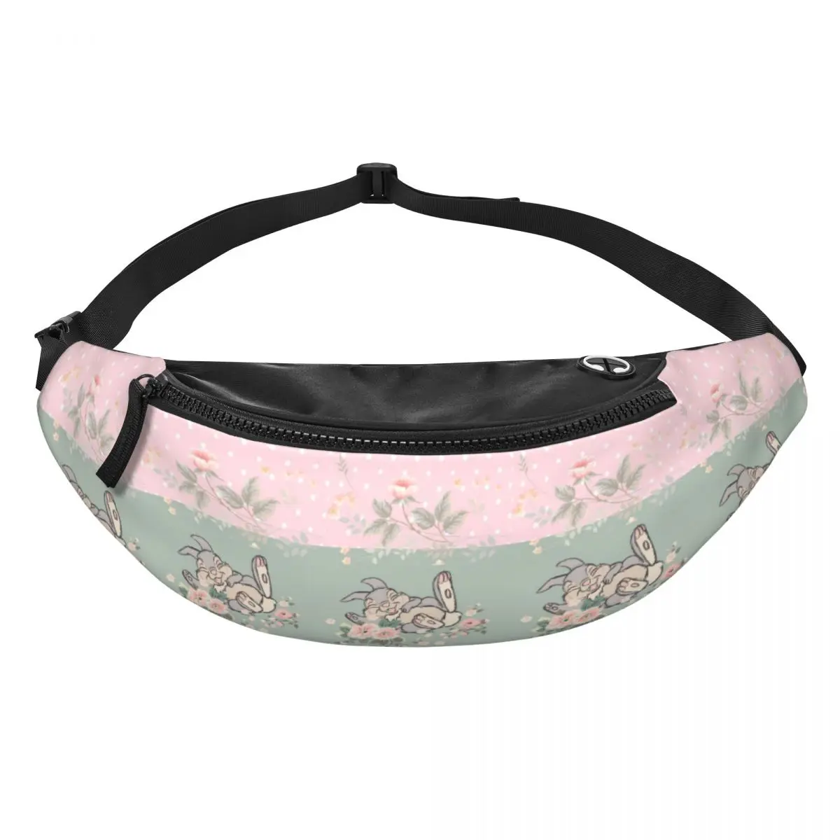 

Поясная сумка-бананка Custom B-Bambies в стиле аниме для женщин и мужчин, кроссбоди, для бега, для телефона и денег