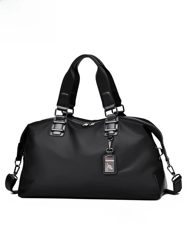 benzhou-kangaroo-faion-travel-bag-men's-waterproof-handheld-fitn-trend-bag-single-oulder-slanting-bapa-men's-bag