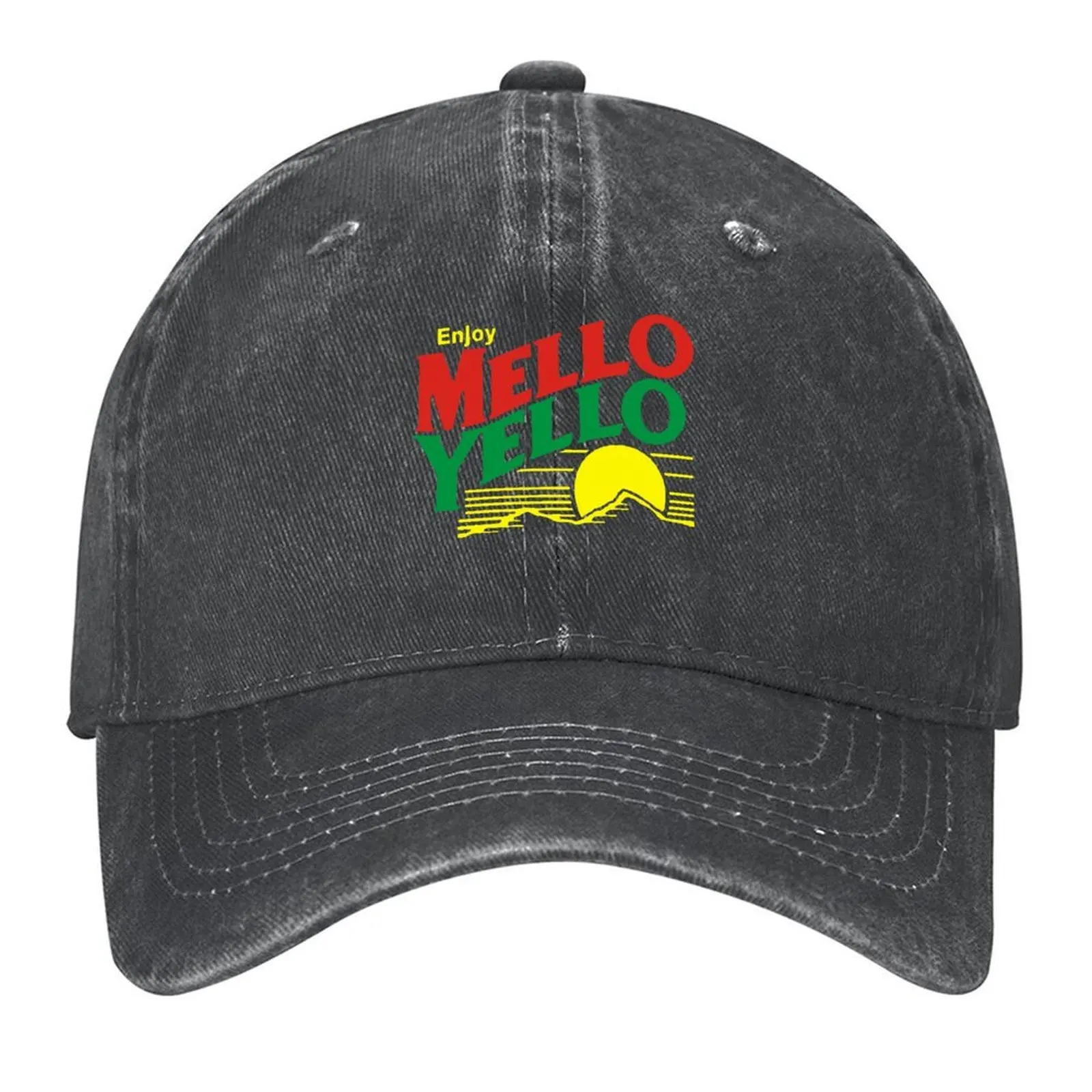 

Mello Yello Baseball Cap fashionable hiking hat golf hat genuine New Hat Female Men's