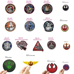 Disney Movie Mandalorian Anime Embroidered Patch on Clothes Badge Fusible Patch for Clothing Applique for Jacket Jeans Hat Decor