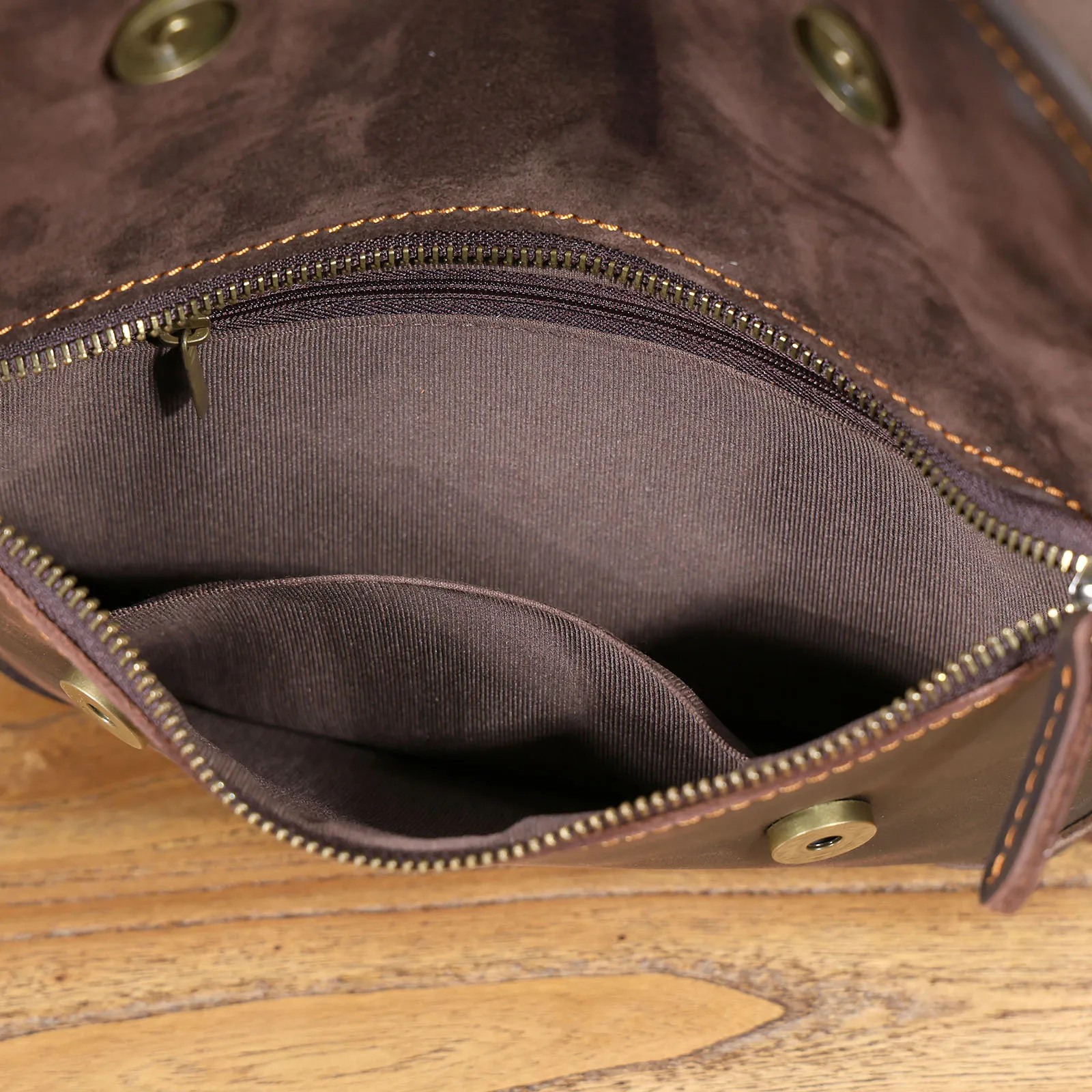 S. Arbeiter Echt leder Herren Umhängetasche, Umhängetaschen einfache Mode Rindsleder Tasche, Crazy-Horse Leder lässig Vintage-Stil – Detail 17