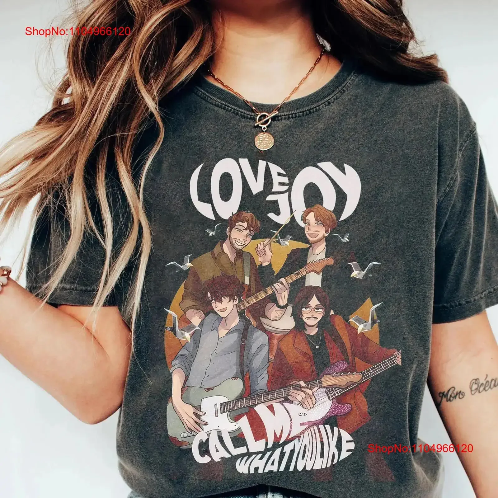 

Футболка Band Lovejoy Music Art North Autumn ConcerT Are You Alright Album Fan s винтажная стильная унисекс повседневная футболка