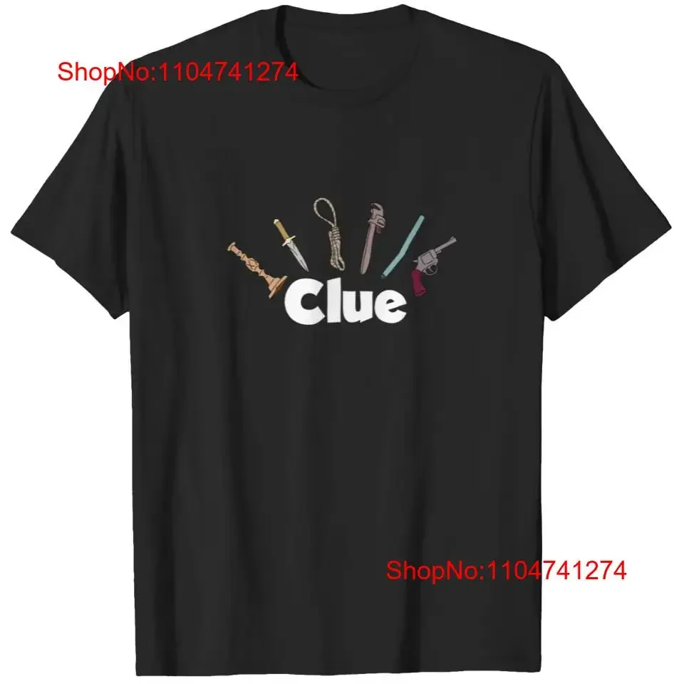 

Clue Logo T Shirt Full Sizes S 5XL Multicoloron vintage Washed designer clothes Casual fashion graphic Stretched Slightly homme