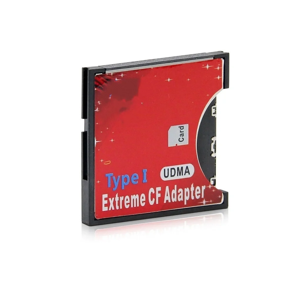 High Quality!! SD to CF Card Adapter Type I UDMA Card Converter Adapter Card Reader for SLR Camera Support for WIFI SD Card