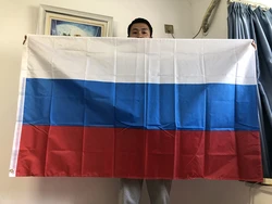 SKY FLAG free shipping 90x150cm Nice hanging Polyester Russia's President Flag Russian Flag Polyester the Russia National Banner