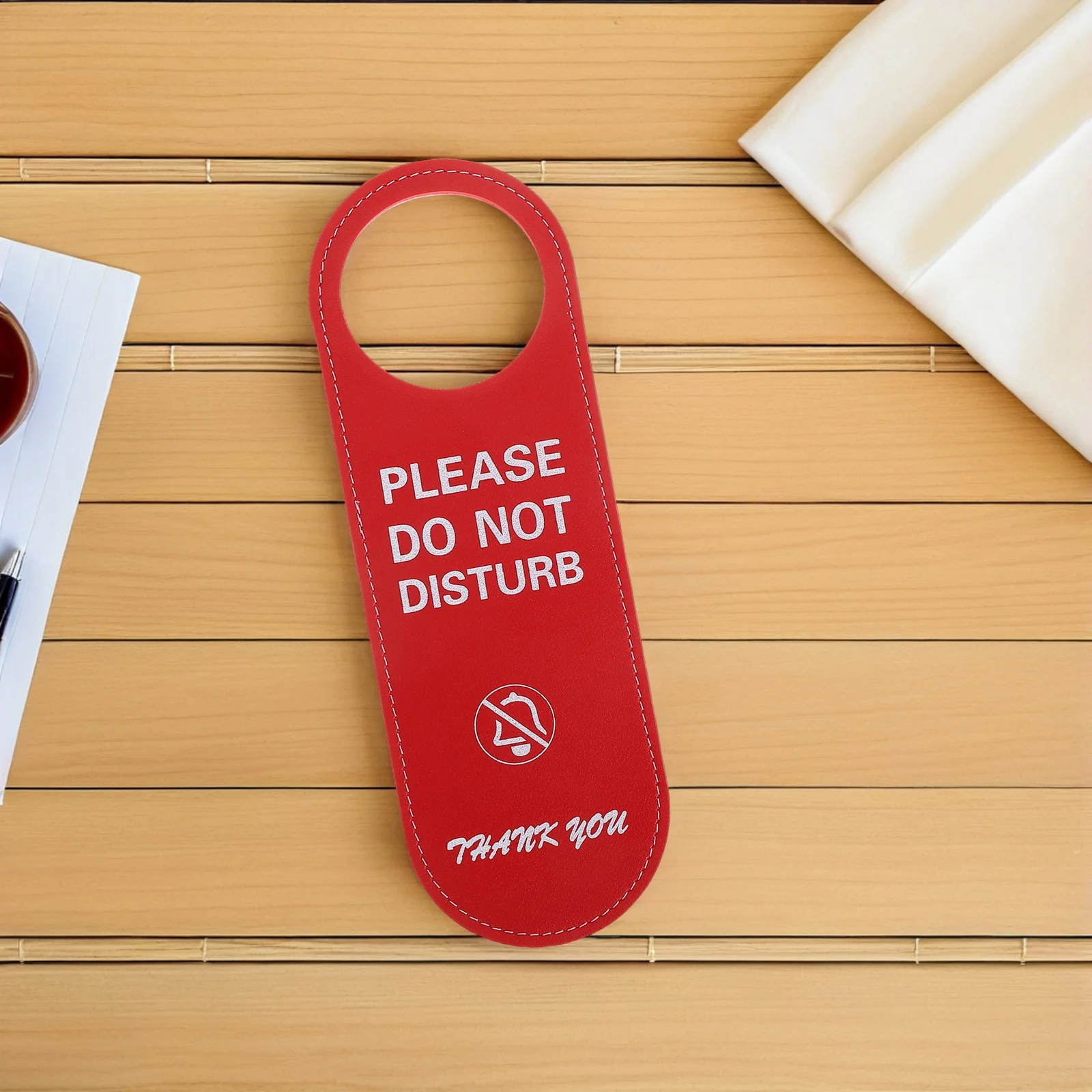 

Door Sign Double Sided Fake Hanging Hanger For Office Home Hotel Room Occupied Busy Working Indicator