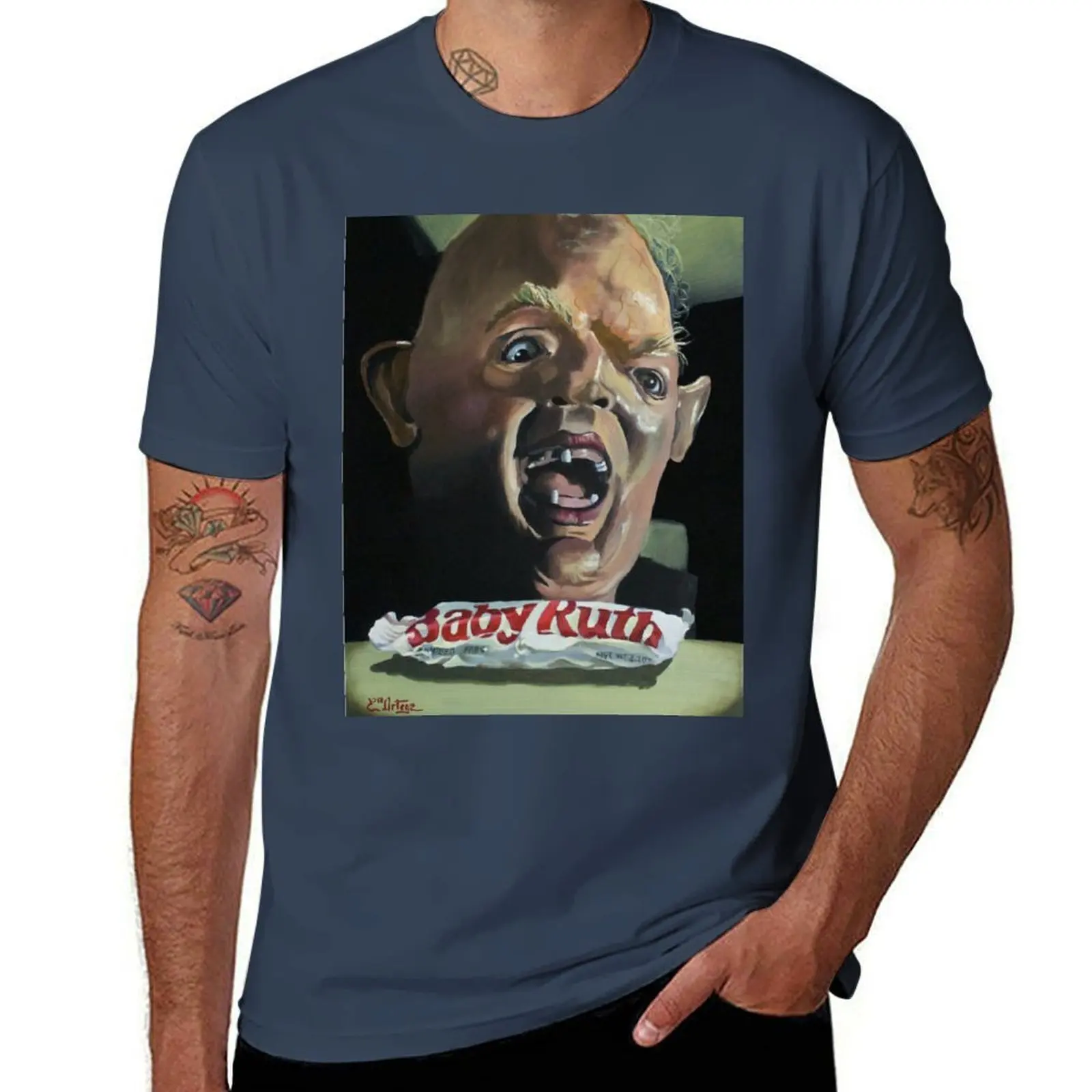 

The Goonies Sloth Baby Ruth artwork T-Shirt Holiday Outdoor T-Shirt