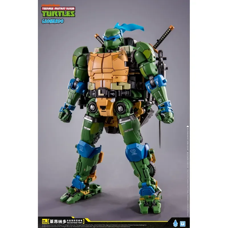 Special Offer ,  Mecha, Snapping Fingers Anime, Teenage Mutant Ninja Turtles, Leonardo Alloy Deformation HB0018