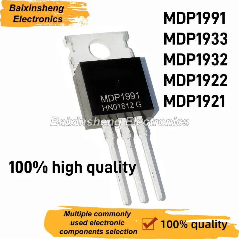 10PCS New MDP10N027 MDP10N055 N-channel MOSFET TO-220 Power Switch Transistor For Power Supply