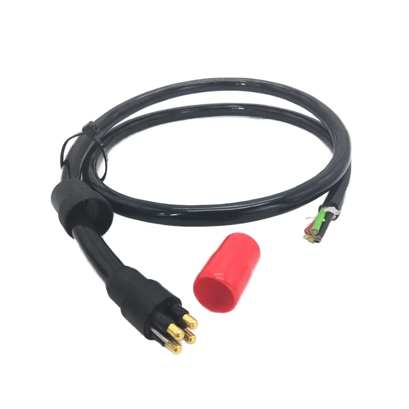 

IP69K Waterproof 25A HPBH4F HPIL4M Subconn Wet Underwater Connector ROV Cable Watertight Male Plug 4Pin Copper