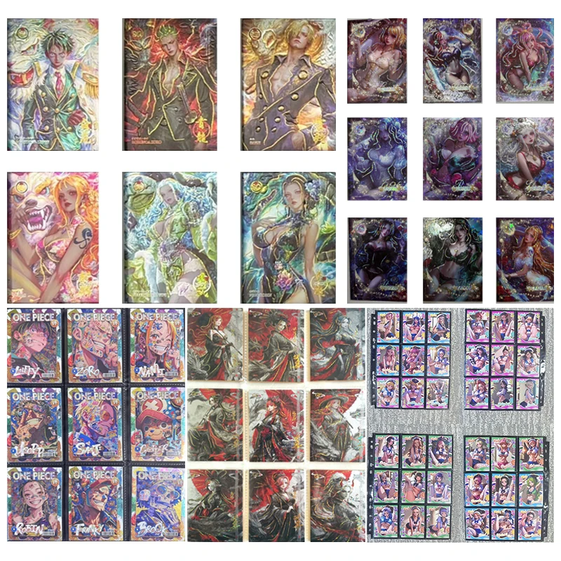 

Ouyi Anime One Piece CP QR SDR CNF Набор карточек Robin Yamato Nami Hancock Luffy Zoro Коллекция игрушек Подарки на Рождество и день рождения
