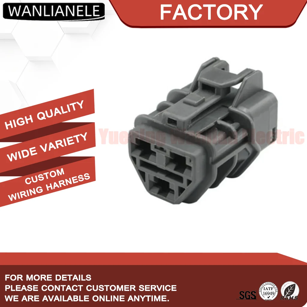 50 Sets 7183-7874-30 7158-4892 3 Pin Female Waterproof Connector RK-3S-2 Kit Fit Nissan Infiniti VQ35 Crank Sensor Harness