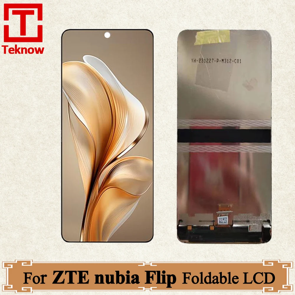 

AMOLED 6.9" Foldable LCD For ZTE nubia Flip LCD Display Touch Panel Digitizer Assembly Replace For ZTE nubia Flip Big Screen