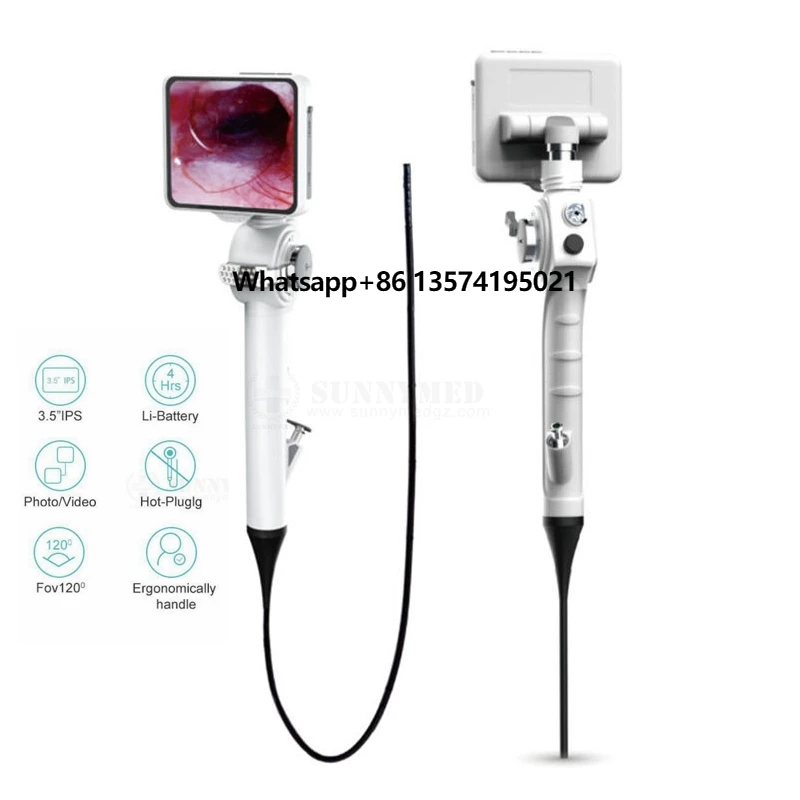 

P029-3 Clinical Portable Flexible Endoscope Rhinolaryngoscope Digital Video Ent Endoscope Flexible Video Endoscope Bronchoscope