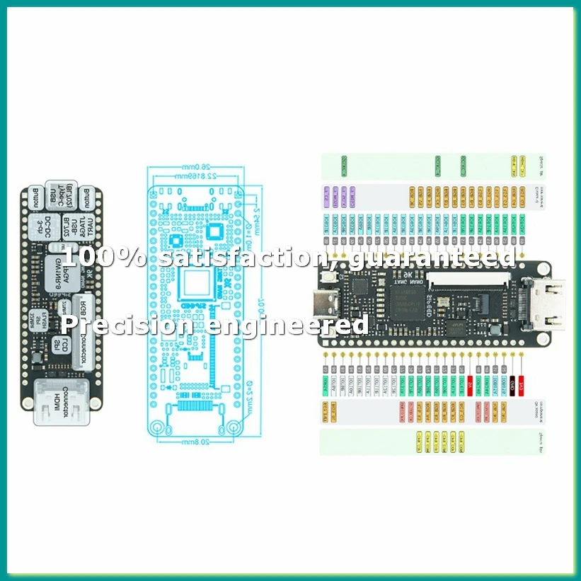 Tang Nano 9K FPGA Development Board GW1NR-9 RISC-V Kit-A82Z
