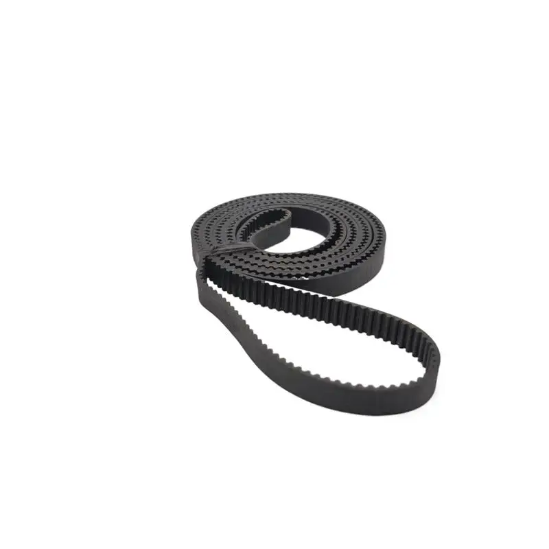 S2M 248 Synchronous Belt S2M-10 Closed-loop Rubber Timing Belts Width 6mm 9mm 10mm STD Black Timing Belt Length 248mm